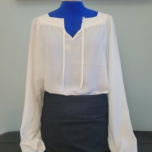 Express White/Cream Blouse
